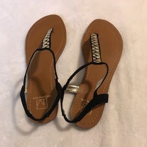 Material Girl Jeweled Sandals